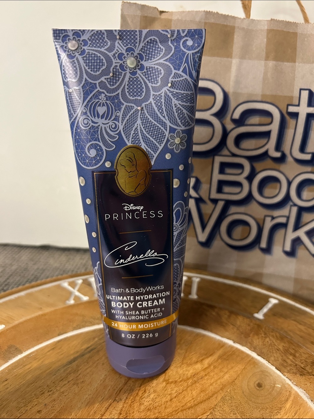 Bath & body works Disney Cinderella Ultimate hydrating body cream NEW 8 Oz full